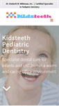 Mobile Screenshot of kidsteeth.ca
